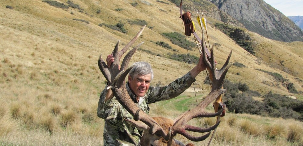 Red Stag Bow Hunting New Zealand